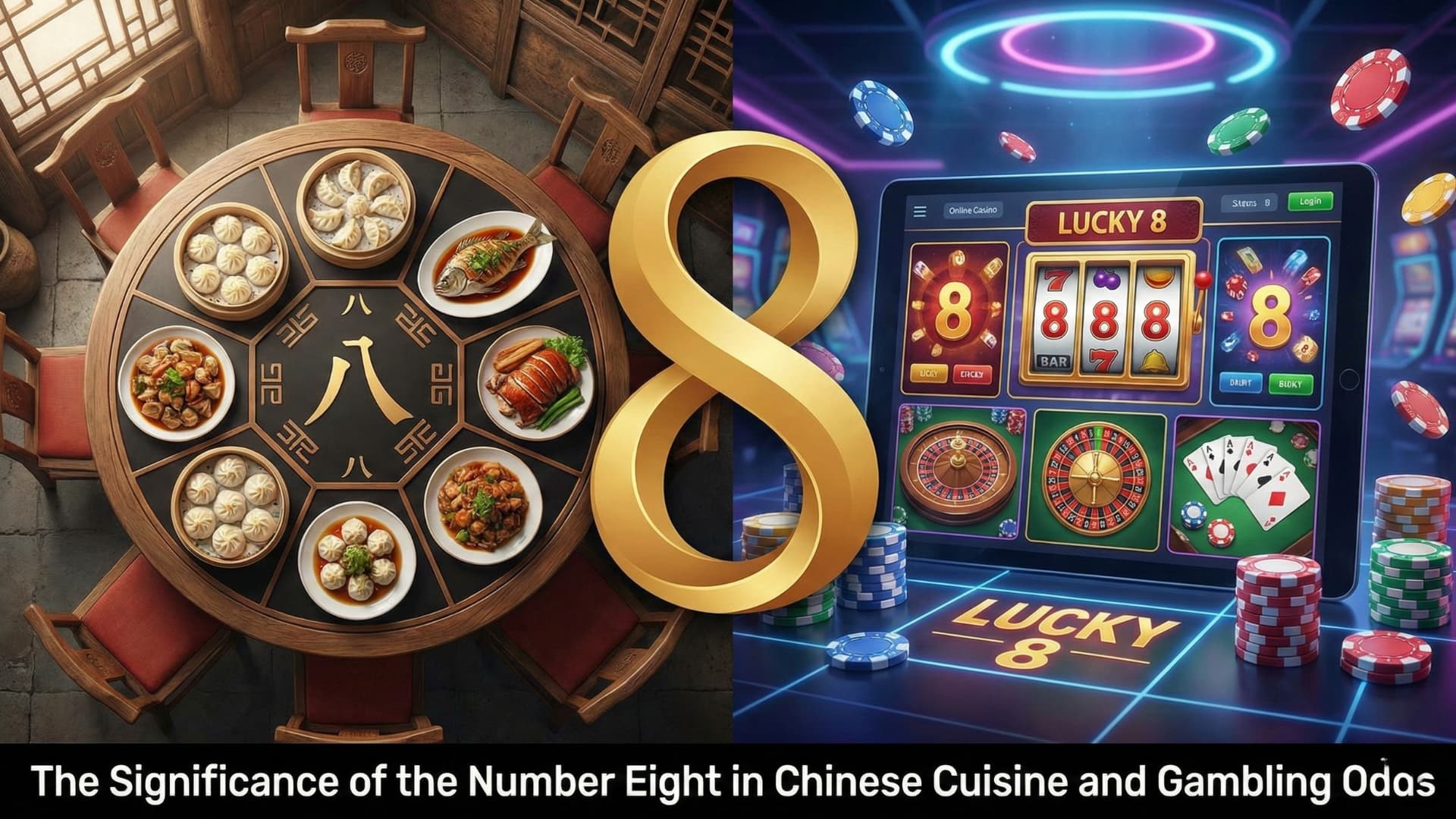 The Significance of the Number Eight in Chinese Cuisine and Gambling Odds